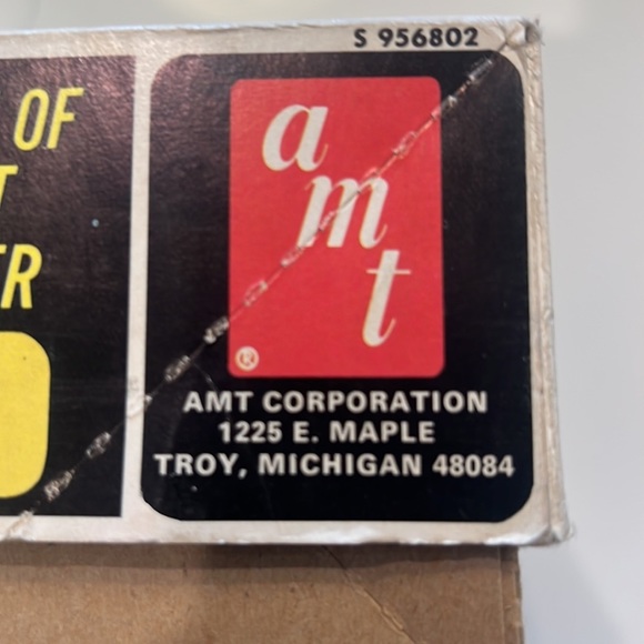 Star Trek Mr Spock 1968 Plastic Model Kit #S956. BOX ONLY Made in the USA by AMT - Picture 13 of 13